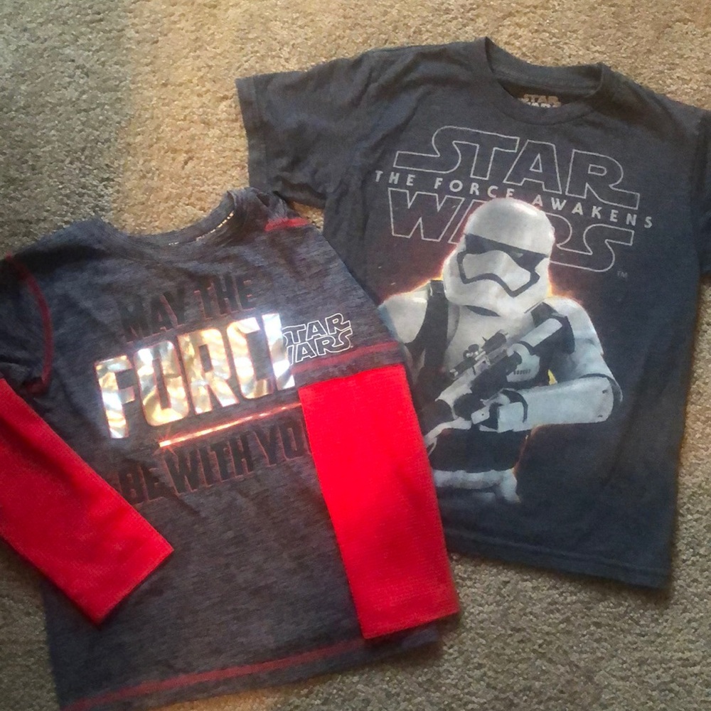 Star Wats set of 2 shirts